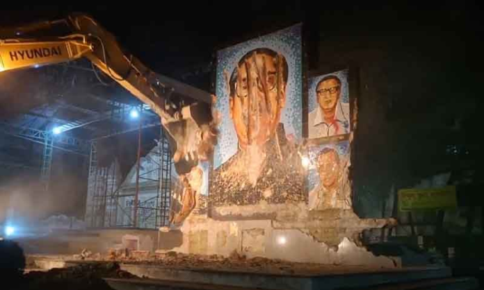 Mural শেখ মুজিবুর রহমানের ম্যুরাল